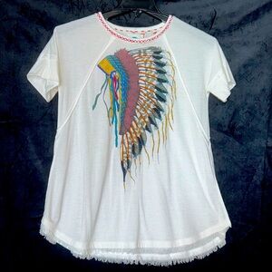 Double D Ranch Small Native American Babydoll T